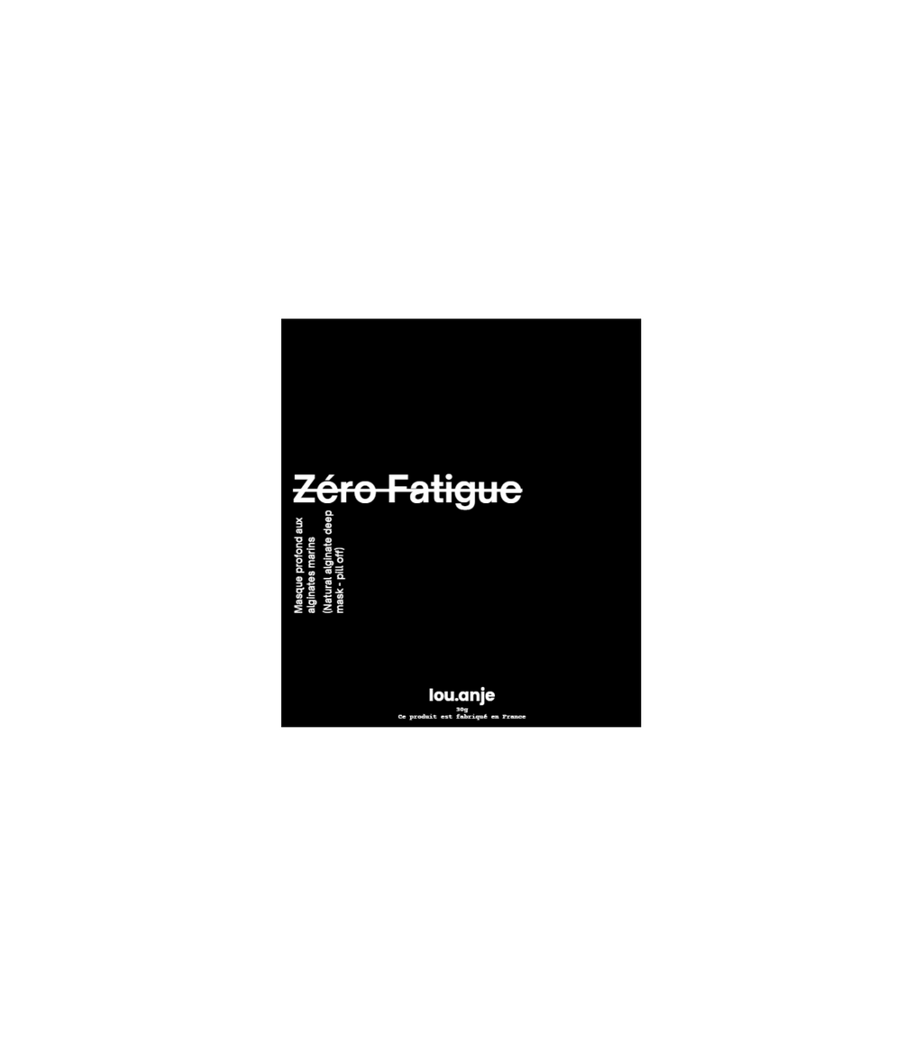 ALGINATES FACE MASK ANTI-FATIGUE, 98% Natural