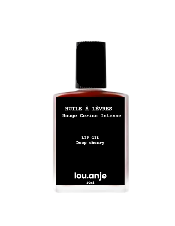 HUILE À LÈVRES TEINTEE ROUGE CERISE